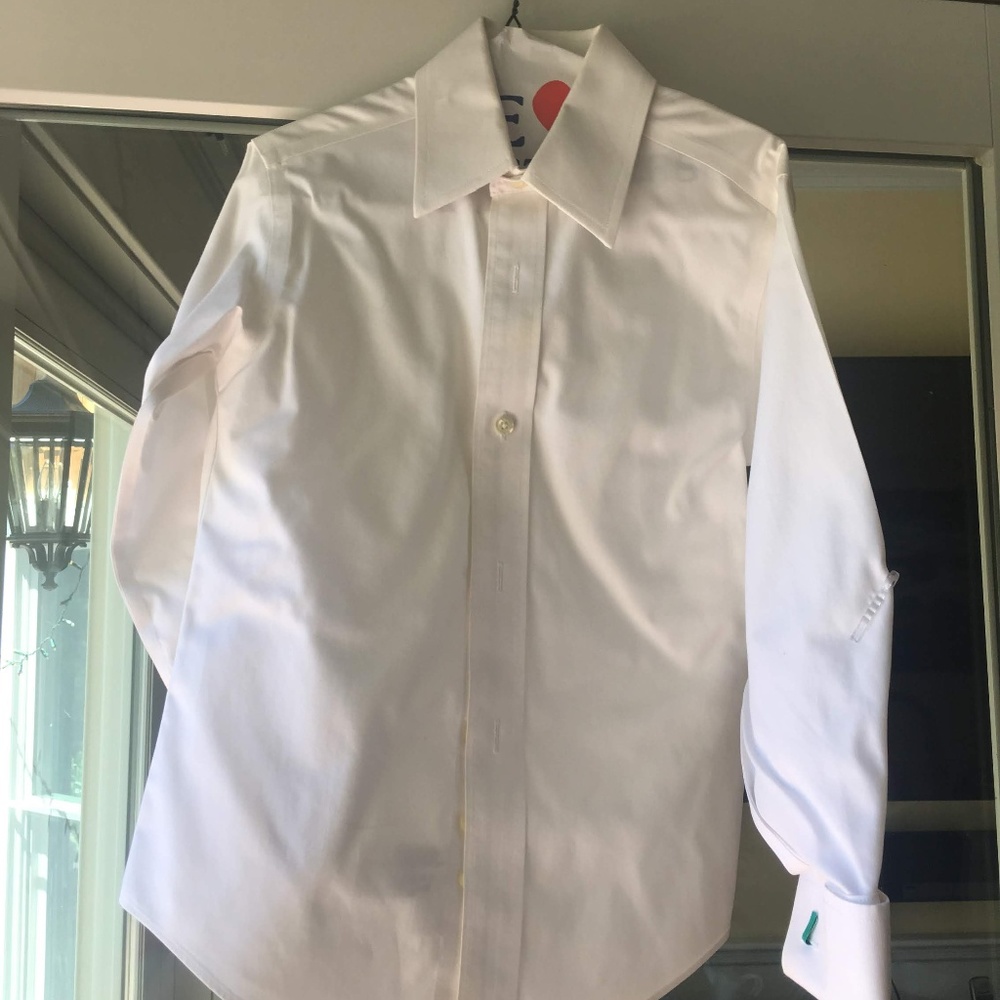 Brooks Brothers Boys white dress shirt